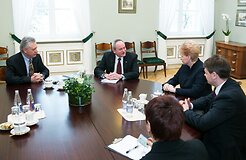 Д. Грибаускайте поддерживает инвестиции Chevron в Литве
