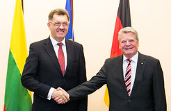 Президент Германии: намерения Литвы ввести евро свидетельствуют о вере страны в Европу