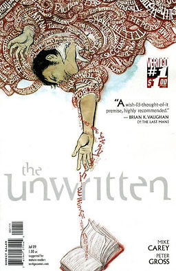 Knygos viršelis/„The Unwritten“