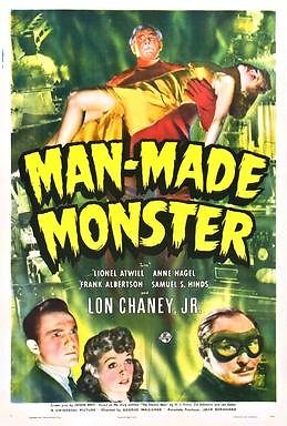 Wikipedia Commons nuotr./„Žmogaus sukurtas monstras“ (Man Made Monster, 1941)