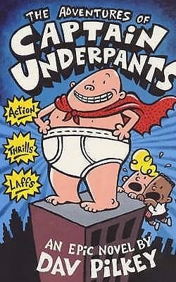 Knygos viršelis/Knyga „The Adventures Of Captain Underpants“
