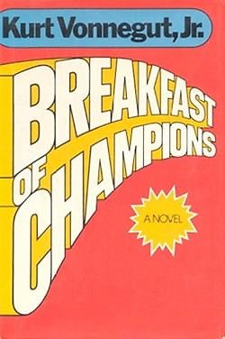 Knygos viršelis/Pirmas „Čempionų pusryčių“ viršelis (1973 metai)