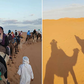Astra Stankevičiūtė - Maroke vedliai turistus su kupranugariais paklaidino dykumoje