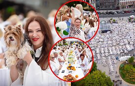 Panevėžio &scaron;irdyje &ndash; rekordinė &bdquo;Baltoji vakarienė&ldquo;: subūrė tūkstančius svečių