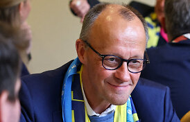 Merzas nesulaukė Trumpo sugrįžtant &ndash; susiskambino jam dar skrendant lėktuvu