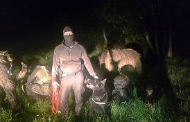 Pareigūnai ir jų &scaron;uo Donas sučiupo įsibrovėlių septynetą
