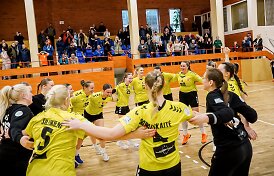 Kovoje dėl Lietuvos moterų rankinio lygos titulo liko du klubai