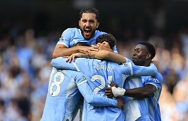 Nervų karas sezono starte: &bdquo;Man City&ldquo; dramati&scaron;kai i&scaron;plė&scaron;ė pergalę, &bdquo;Liverpool&ldquo; &ndash; lygiąsias