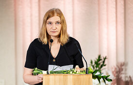 &bdquo;Poezijos pavasario&ldquo; laureate tapo Giedrė Kazlauskaitė