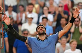 &bdquo;Roland Garros&ldquo; turnyre &ndash; istorinės trukmės penkių setų trileriai