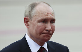 Putinas skundžiasi &ndash; pasakė, ko dronų smūgiais siekia Ukraina