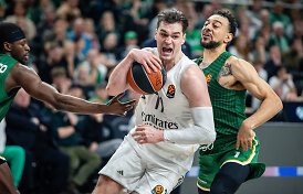 Madrido &bdquo;Real&ldquo; ir Eurolygos žvaigždė oficialiai pristatyta NBA klube