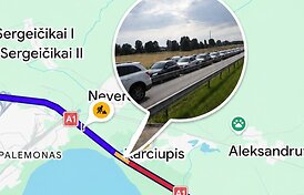 Penktadienio spūstys prasidėjo labai anksti: pirmosios avarijos automagistralėje stabdo eismą