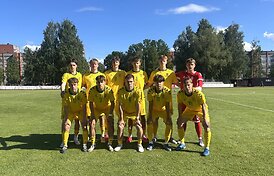 Lietuvos futbolo jaunimas nusileido estams