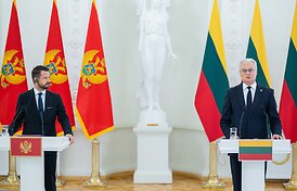 Prezidentas: Lietuvos pirmininkavimo ES metu sieksime pasistūmėti dėl Juodkalnijos narystės