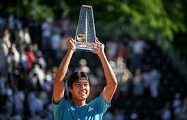 ATP turnyre Ženevoje &ndash; pirmasis talentingojo amerikiečio titulas ant grunto