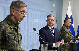 Po pavojaus signalo Suomijos oro erdvėje dronų neaptikta