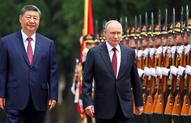 Po Donaldo Trumpo vizito susitikę Vladimiras Putinas ir Xi Jinpingas giria savo &scaron;alių ry&scaron;ius