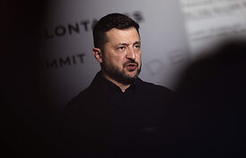 Volodymyras Zelenskis: daugiavaikę &scaron;eimą pražudžiusi raketa galėjo būti patiekta &Scaron;iaurės Korėjos
