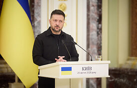 Zelenskis Estijoje susitinka su sąjungininkais: &bdquo;Birželis ir liepa gali daug ką nulemti&ldquo;