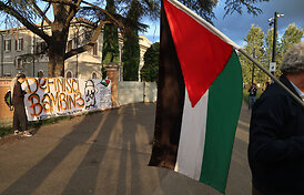 JK policija parei&scaron;kė nutraukusi JK premjero patarėjo žmonos įra&scaron;o apie &bdquo;Palestine Action&ldquo; tyrimą-