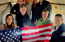 Advokatas: Rusijoje kalintas amerikietis grįžo į JAV