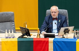 Seimo pirmininkas dalyvaus Baltijos Asamblėjos sesijoje Taline