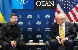 Trumpas &ndash; apie Zelenskį: &bdquo;Sunku patikėti, tiesa?&ldquo;