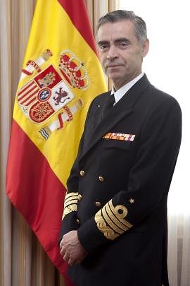 Ispanijos kariuomenės vadas generolas admirolas Fernando García Sánchezas