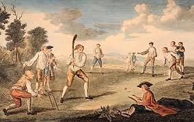 Džentelmenai žaidžia kriketą, XVIII a