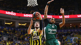 „Žalgiris“ paskendo geltonajame „Fenerbahče“ pragare pirmose ketvirtfinalio rungtynėse