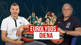 „Eurolygos diena“: Šaras prieš Željko, „Žalgiris“ prieš snaudžiantį milžiną „Fenerbahče“