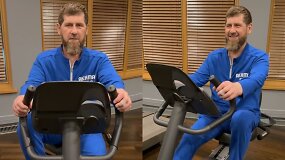 Pasirodė sulysusio, bet sportuojančio Kadyrovo vaizdo įra&scaron;as
