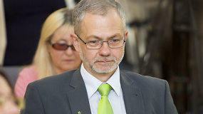 Ant „karštosios kėdės“ – Lietuvos žaliųjų partijos pirmininkas L. Balsys