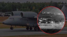 Ukrainos žvalgyba: prie Maskvos sprogo Rusijos karinis transporto lėktuvas An-72