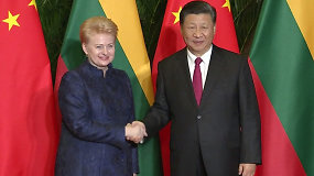 Dalia Grybauskaitė susitiko su Kinijos prezidentu: Lietuvos verslams atsivers didžiulė šios šalies rinka