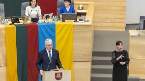 Tiesiogiai iš Seimo – prezidento Gitano Nausėdos metinis pranešimas