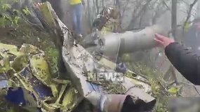 Pasirodė filmuoti vaizdai iš Irano prezidento sraigtasparnio katastrofos vietos