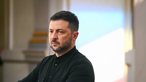 Zelenskis po rekordinės atakos Kyjive: &bdquo;Putinas bando pasaulį&ldquo;