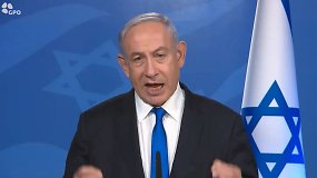 B.Netanyahu: Izraelis neketina perkelti Gazos gyventojų