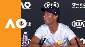 Rafaelis Nadalis „Australian Open“ žadino žurnalistą
