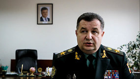 Ukrainos gynybos ministras: „Mes pradėjome karinius veiksmus, kai jiems buvo pasiruošę 5-6 tūkst žmonių“