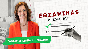 „Egzaminas premjerui“: V.Čmilytė-Nielsen – apie „raudonas“ linijas ir koaliciją su socialdemokratais