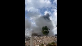 Izraelis smogė Sirijos oro uostams
