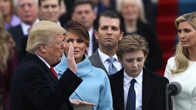 Donaldas Trumpas prisiekė 45-uoju Amerikos prezidentu