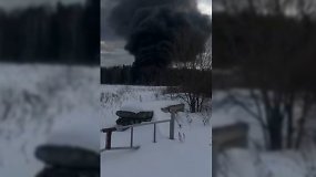 Rusijos karo lėktuvas trenkėsi į žemę nepasiekęs aerodromo