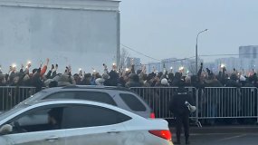 A.Navalno laidotuvėse skambėjo šūkiai „Grąžinkite karius namo!“ ir „Ukrainiečiai – geri žmonės“