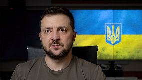 V.Zelenskis: „Iš viso prieš Ukrainą buvo panaudotos 2 503 įvairios Rusijos raketos“