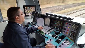 Traukinio mašinisto kabinoje: nuo Vilniaus iki Kauno per pavojingiausias pervažas