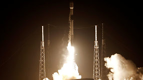 „SpaceX“ raketa išskraidino pirmąjį Izaelio į Mėnulį pasiųstą aparatą